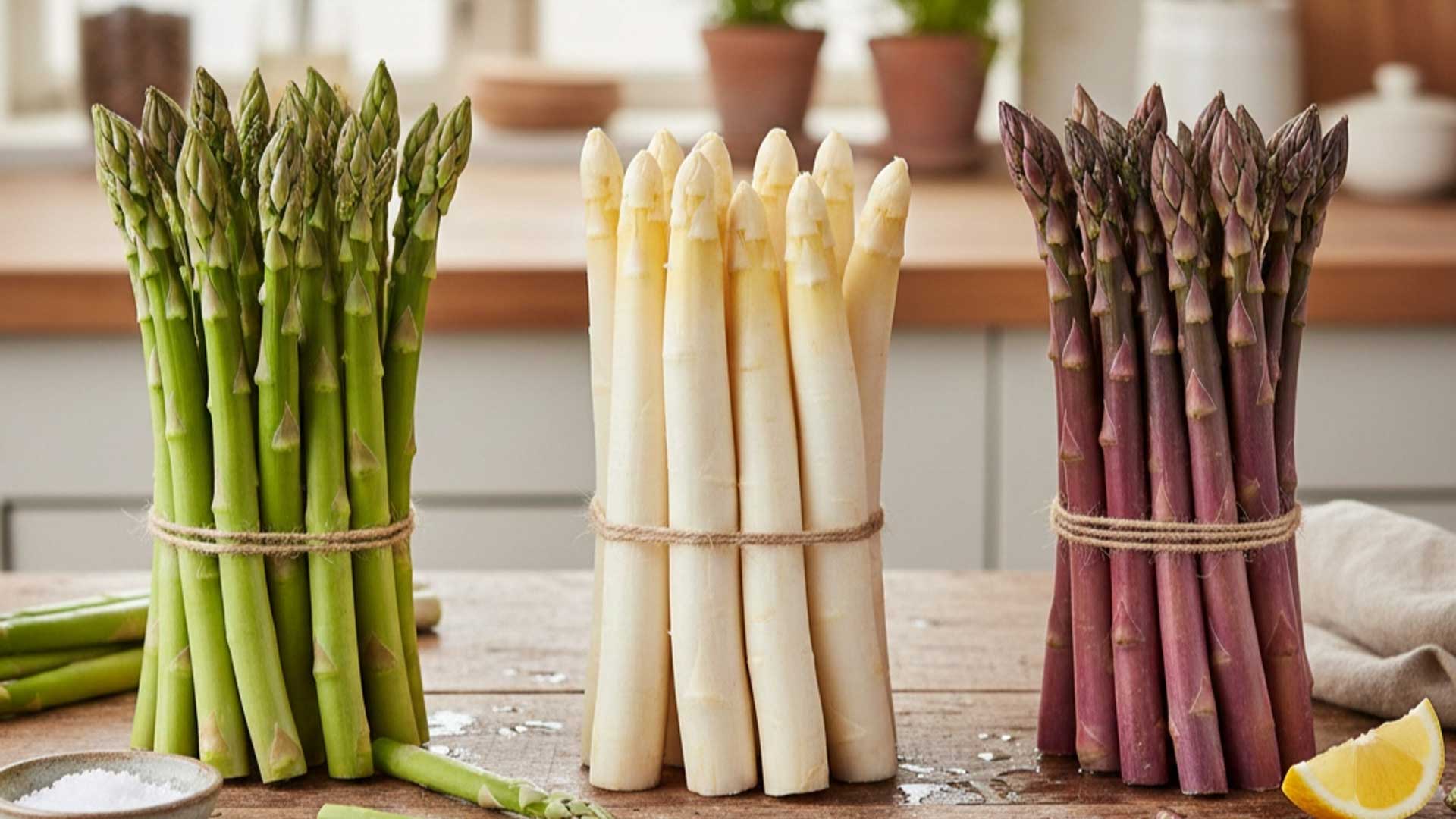 انواع مختلف گیاه مارچوبه