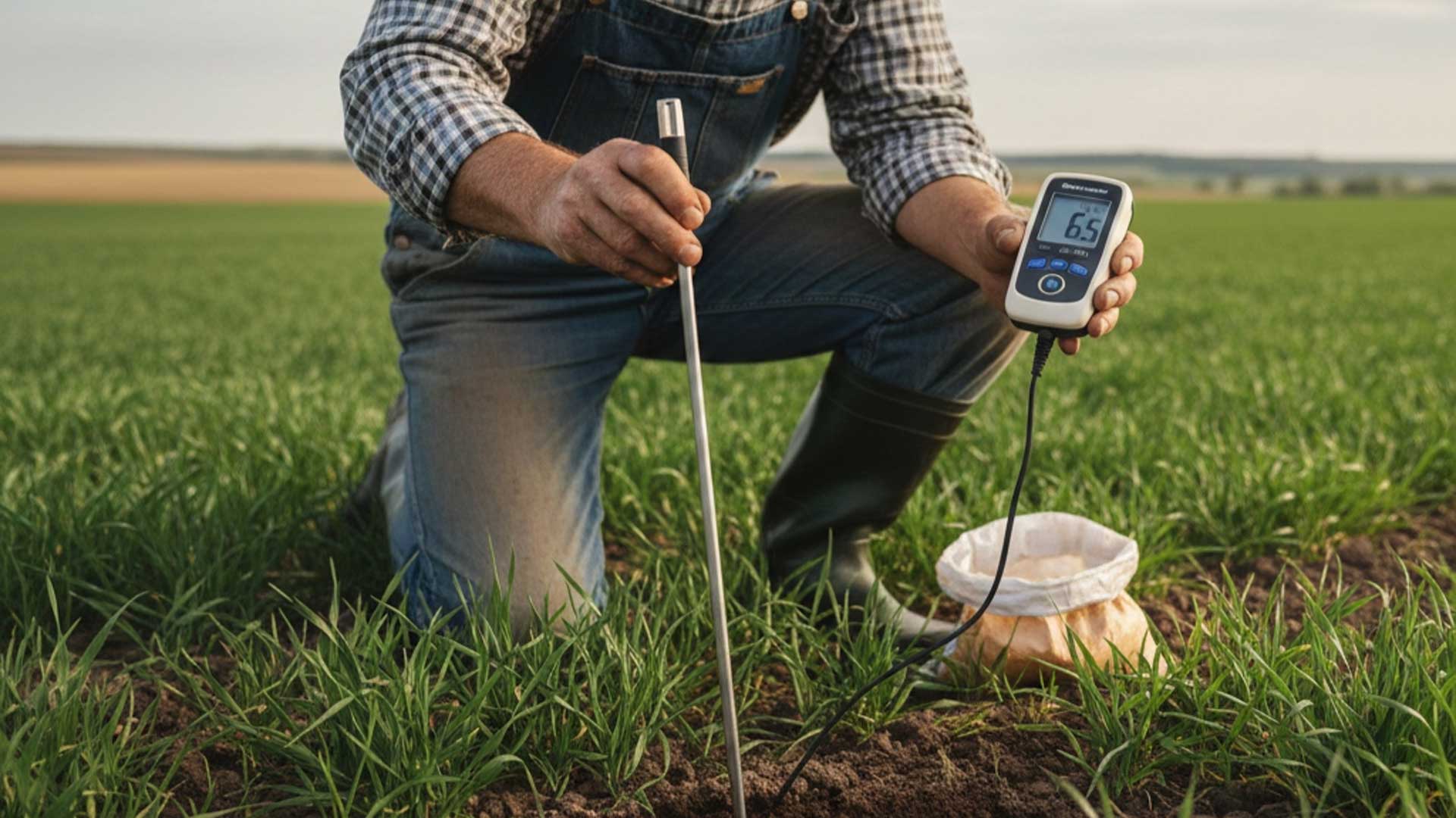 آزمایش خاک برای کاشت گیاه مارچوبه